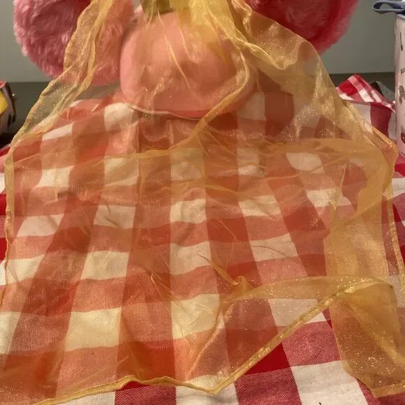 Disney Mouse Ears Princess Hat with Veil Fluffy Ears SNAP ON - Picture 11 of 11